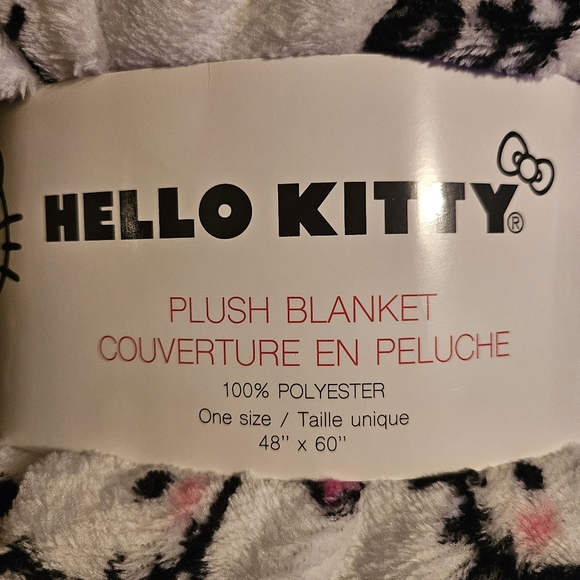 Hello kitty blanket hello kitty valentines hearts candy design - Picture 3 of 3